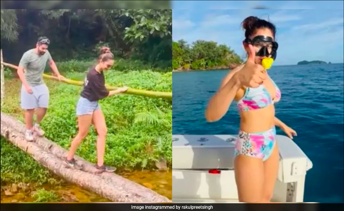 New Glimpses from Rakul Preet Singh and Jackky Bhagnani's Fiji Holiday